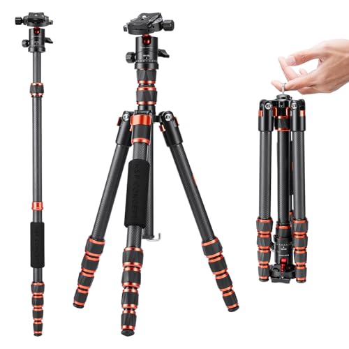 K&F Concept 152cm Carbon Stativ, Leichtes...