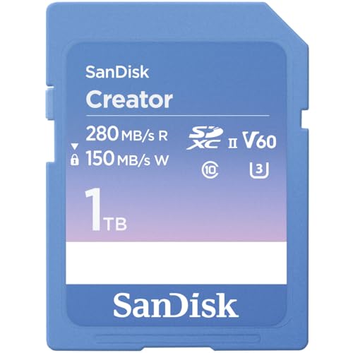 SanDisk Creator SD-UHS-II Speicherkarte 1 TB...