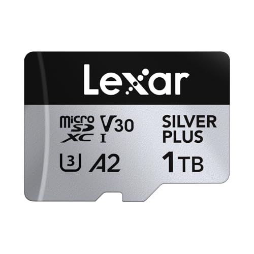 Lexar Silver Plus Micro SD Karte 1TB, Bis zu...