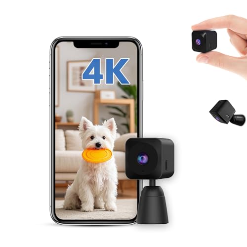 AOBOCAM Mini Kamera, 4K HD WLAN...