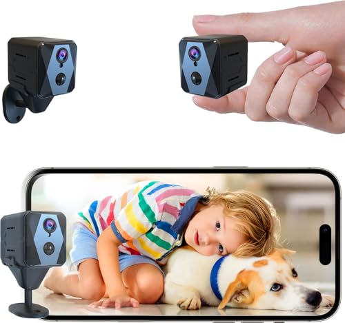 aidowocam Mini Kamera,4K Überwachungskamera...