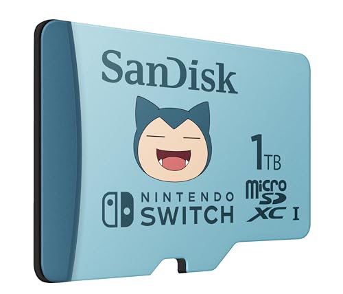 SanDisk 1TB Pokemon Relaxo microSD-Karte für...