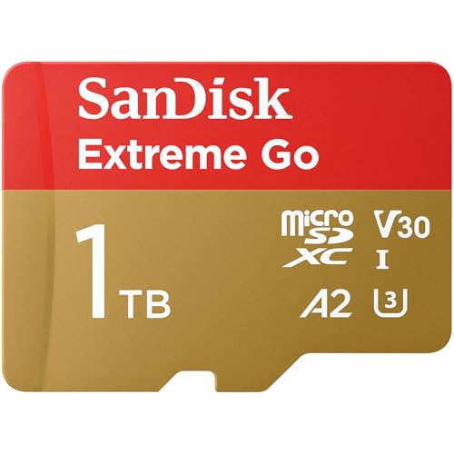 SanDisk 1TB Extreme Go Micro SDXC Karte (Für...