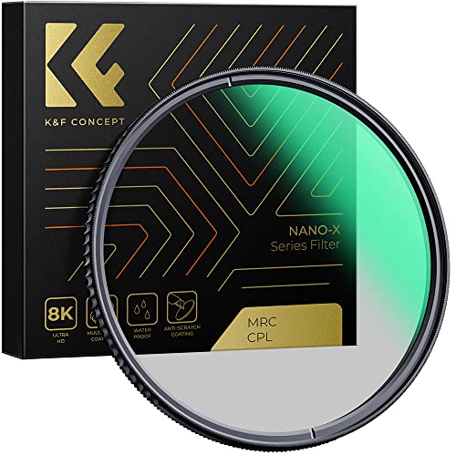 K&F Concept Nano X-Serie Polfilter 77mm CPL...