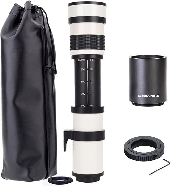 JINTU 420-1600mm f/8.3 HD Teleobjektiv...